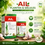 ail complément alimentaire naturel phytosanté 30 gélules مكمل غذائي طبيعي بالثوم لضبط ضغط الدم وتحسين الدورة الدموية