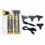daling dl-1620 tondeuse à cheveux professionnelle multifonction 3en1 pour barbe, cheveux et poils de nez