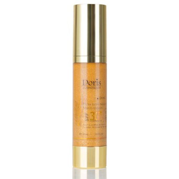 doris huile sèche multi-usages pailleté spf 30+ 50ml
