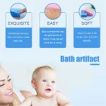 éponge de bain exfoliante pour bébé