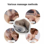 Oreiller Masseur de Cou Électrique en Forme U – Image 3