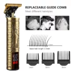 tondeuse à cheveux sans fil vintage t9 avec écran lcd