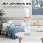 lampe en cristal avec humidificateur sinojof