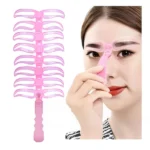 pochoirs à sourcils esthética, traceur de sourcils 8 pièces