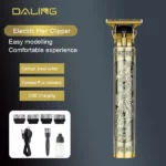 daling dl-1505 tondeuse de finition cheveux rechargeable