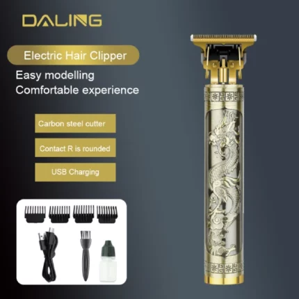 daling dl-1505 tondeuse de finition cheveux rechargeable