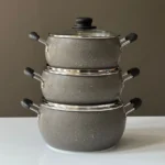 Ensemble de 3 Faitouts en Granite (20, 22 et 24 cm) CookArt – Image 2