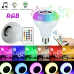lampe ampoule led intelligente musicale multicolore rgb bluetooth