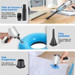 Mini Aspirateur Portable Sans Fil Multifonctionnel JB 3en1 – Image 4