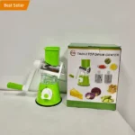 Râpe manuelle rotative réglable 3en1, TableTop Drum Grater