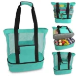 sac de plage en maille