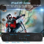 Agrandisseur d’écran 3D HD 14" avec Haut-Parleur Bluetooth pour Smartphone – Image 2