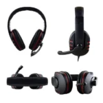 Casque Gaming GM002 avec Micro Rotatif de 120° – Image 2