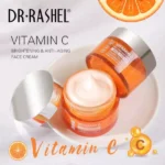 dr. rashel crème visage vitamine c éclaircissante et anti-âge, vitamin c brightening & anti-aging face cream
