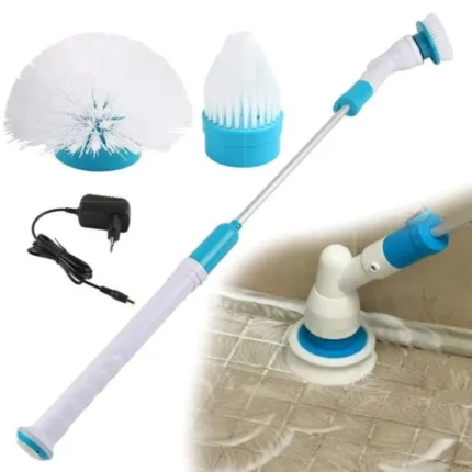 hurricane spin scrubber brosse électrique rechargeable 3en1