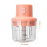 Mini Hachoir Électrique Rechargeable – Image 3