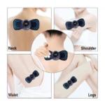 Mini Masseur Électrique Sans Fil - Pour Épaules, Cou, Vertèbres Cervicales, Jambes – Image 2