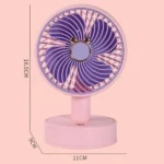 mini ventilateur usb rechargeable silencieux