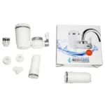 purificateur filtre d'eau de robinet à 7 couches blanc