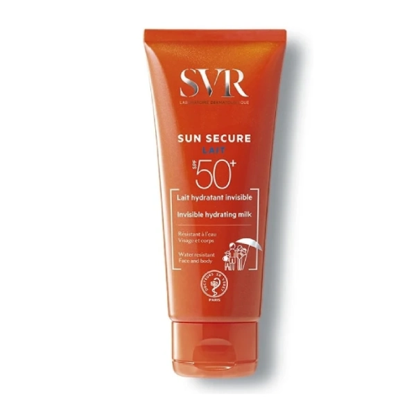 SVR Sun Secure Lait SPF 50+ (1) svr sun secure lait spf50+ écran solaire 100ml
