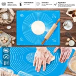 Tapis à Pâtisserie Épaisse en Silicone WeGuard – Image 3