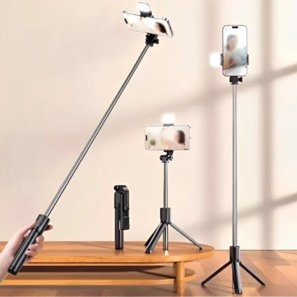 baguette de selfie f310s avec lampe