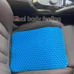 coussin de siège en gel à mémoire, pour voiture