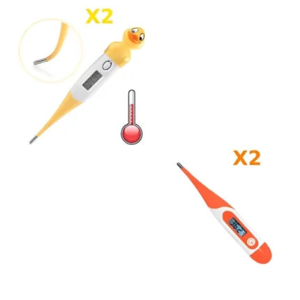 4 thermomètres médicaux flexibles