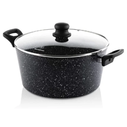 faitout flonal pietra dura granit noir 20cm, 24cm, 2.8 L, 5.2 L