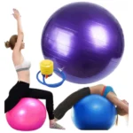 gym fitness et yoga ball 65cm violet