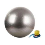gym fitness et yoga ball 75 cm gris