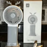mini ventilateur portable cornes de cerf ym88185 gris