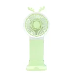 mini ventilateur portable cornes de cerf ym88185 vert