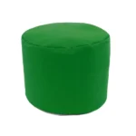 pouf rond vert 40x40cm