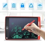 tablette ardoise électronique lcd pour enfants rouge