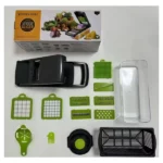 trancheur et éplucheur de légumes multifonctionnel 14en1, kitchen ideas veggie slicer 14pcs