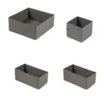 organisateurs de tiroirs pliables, 4 boites de rangement de vêtements