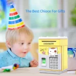 tirelire électronique cartoon pour enfants, حصالة إلكترونية للأطفال