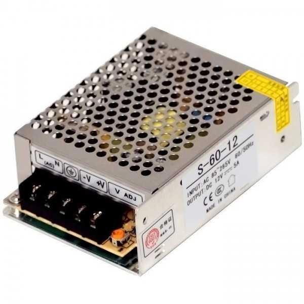 Tempo DI SALDI Transformateur 1 Amper 12 Volts pour Caméra Et Bande LED 2.1/5.5 mm CCTV