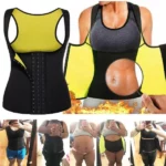 débardeur de sudation femme hot v-shape, survêtement de fitness bruleur de graisse