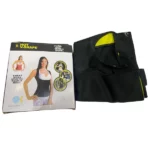 débardeur de sudation femme hot v-shape, survêtement de fitness bruleur de graisse
