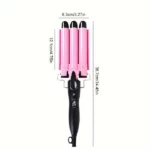 Fer à Friser Chauffant pour Cheveux - Boucleur à 3 tubes 22mm – Image 5