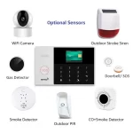 kit alarme wifi sans fil lda tuya acj-405