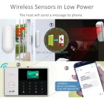 Kit Alarme WiFi Sans Fil LDA Tuya ACJ-405 – Image 5