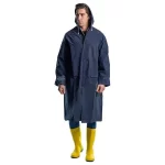 manteau imperméable protection pluie pour homme et femme bleu