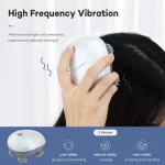 masseur électrique intelligent pour corps et cuir chevelu, smart scalp massager, stimulant la croissance des cheveux et la relaxation musculaire