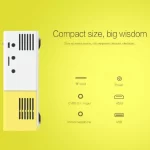 Mini Vidéo Projecteur Portable YG-300 LED 1080P – 900 lumens – Image 4