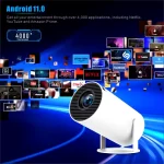 hy300 pro smart mini vidéo projecteur 1080p hd 4k android wifi