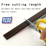 Boss Tape Boudin de Porte en PVC Adhésif – Marron – Image 2