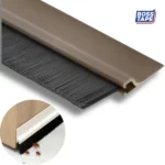 boss tape boudin de porte en pvc adhésif marron 4.5x100cm